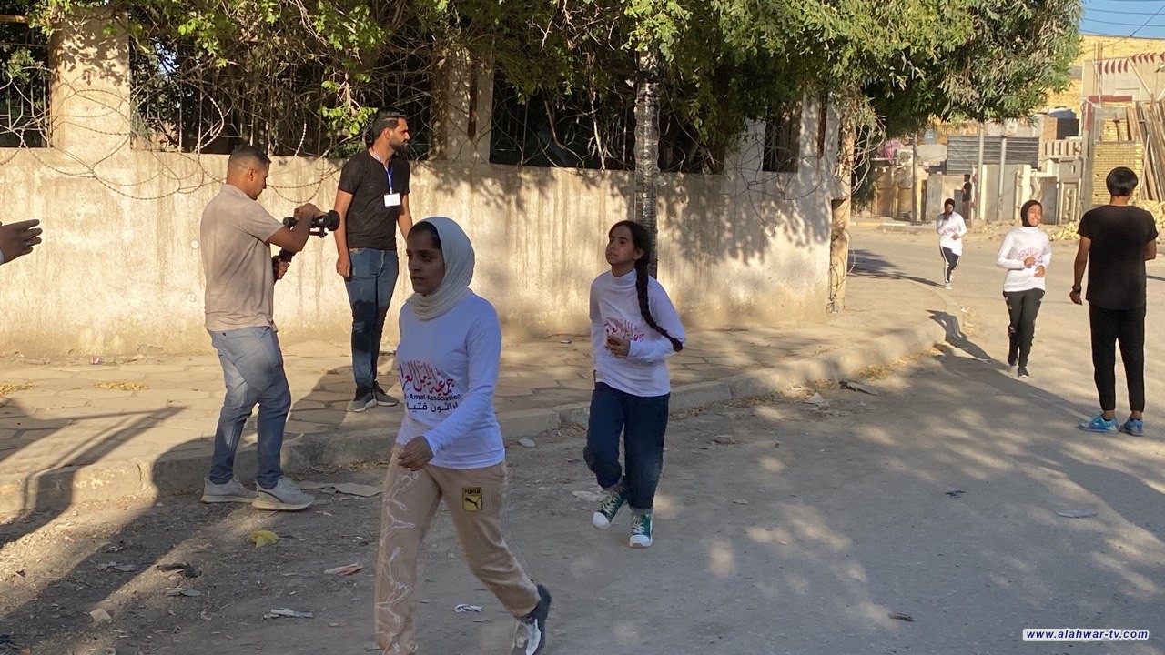 انطلاق مارثون فتياة اور في مدينة الناصرية